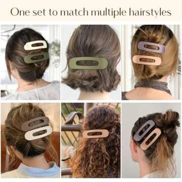 Stylish Yanibest Flat Hair Claw Clips for Every Hair Type
