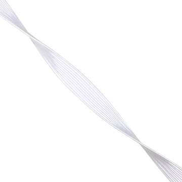 Mandala Crafts White Elastic Bands 3/8 Flat Elastic Cord Stretch Strap - 10mm 50 Yds Roll of Elastic...