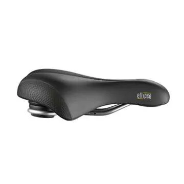 Selle Royal Ellipse Relaxed Bike Seat - Unisex - Black | Comfortable Riding Experience
