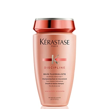 KERASTASE Smoothing Anti-Frizz Shampoo - Sulfate-Free for All Hair Types