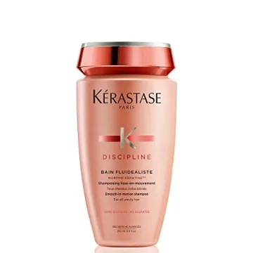 KERASTASE Smoothing Anti-Frizz Shampoo - Sulfate-Free for All Hair Types