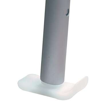 Drive Medical 10110 Walker Wheel Ski Glides, White