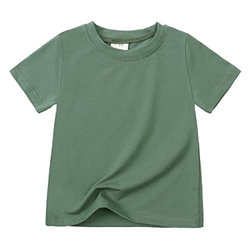 ZFTTZYMX Toddler Short Sleeve T-Shirts 3-Pack Summer Tees