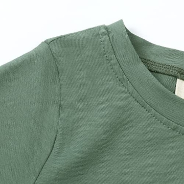 ZFTTZYMX Toddler Short Sleeve T-Shirts 3-Pack Summer Tees