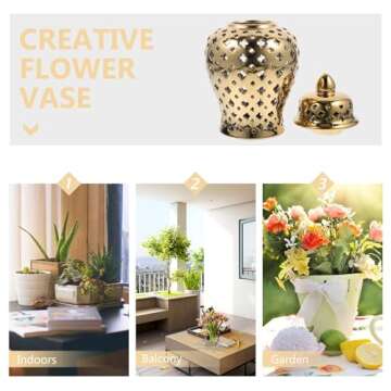 Operitacx Ceramic Ginger Jar Stunning Home Decor