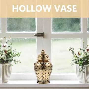 Operitacx Ceramic Ginger Jar Stunning Home Decor