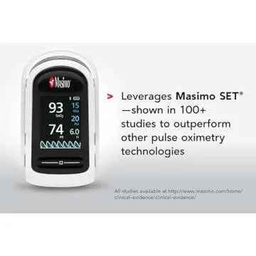 Masimo MightySat Pulse Oximeter - Accurate Health Monitoring
