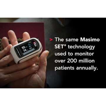 Masimo MightySat Pulse Oximeter - Accurate Health Monitoring