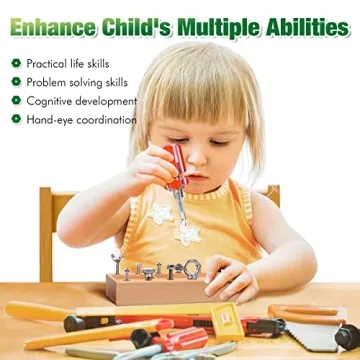 Sunix Montessori Screw Driver Board for Kids Educational Toy