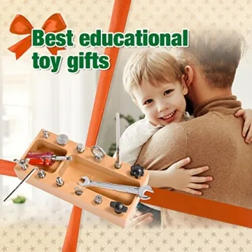 Sunix Montessori Screw Driver Board for Kids Educational Toy