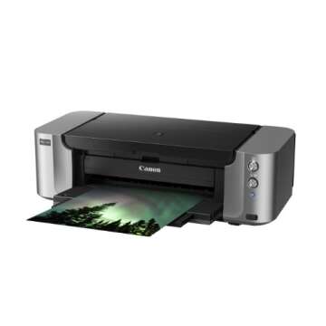 Canon Pixma Pro-100 Wireless Color Professional Inkjet Printer with Airprint and Mobile Device Printing