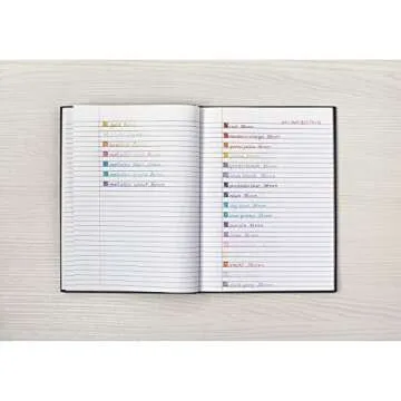 Uni-Ball Gel Pen Set - 8 Colors Fine Tip Gel Pens