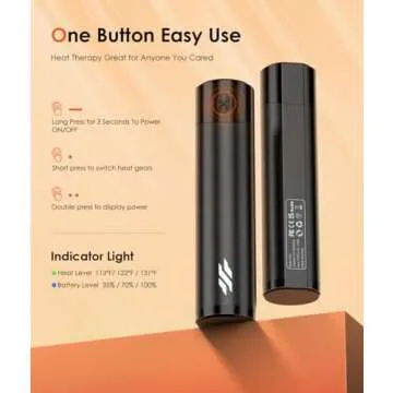 Wavmill Hand Warmers Rechargeable - 2 Pack 10400mAh Handwarmers - 360° Warming, 18Hrs Heating Pocket Heater - Outdoors, Hunting, Camping Gear - Xmas Gifts for Men/Him, Stocking Stuffers