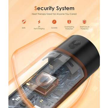 Wavmill Hand Warmers Rechargeable - 2 Pack 10400mAh Handwarmers - 360° Warming, 18Hrs Heating Pocket Heater - Outdoors, Hunting, Camping Gear - Xmas Gifts for Men/Him, Stocking Stuffers