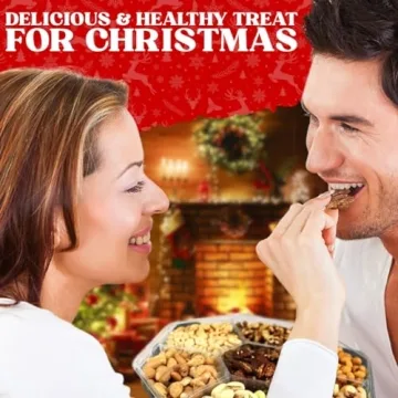 Christmas Nuts Gift Basket - Premium Vegan & Organic