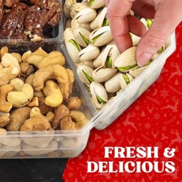 Christmas Nuts Gift Basket - Premium Vegan & Organic