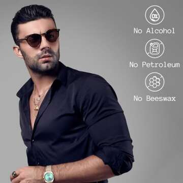 Gentlemen Republic Refined Hair Gel - 24 Hour Strong Hold