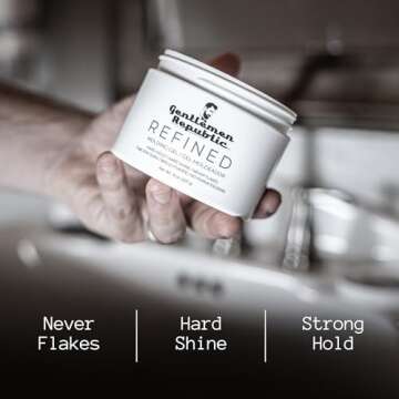 Gentlemen Republic Refined Hair Gel - 24 Hour Strong Hold