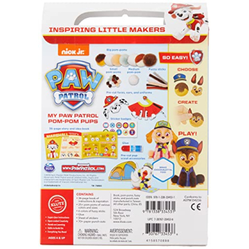 Creative Klutz My PAW Patrol Pom-Pom Pups Craft Kit