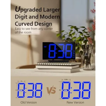 GOLOZA Upgraded Digital Alarm Clock: Your Perfect Bedside Companion