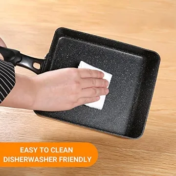 HAPPI STUDIO Tamagoyaki Pan - Nonstick Japanese Omelette Pan