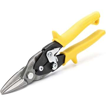 Crescent Wiss 9-3/4 Inch MetalMaster Compound Action Snips - Straight, Left and Right Cut - M3R