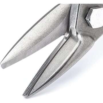 Crescent Wiss 9-3/4 Inch MetalMaster Compound Action Snips - Straight, Left and Right Cut - M3R