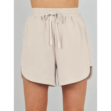 ANRABESS Women's Summer Cotton Lounge Two Piece Set