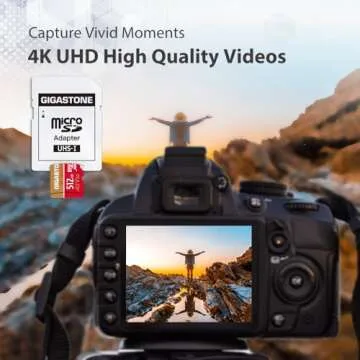 Buy GIGASTONE 512GB Micro SD Card for 4K UHD Recording