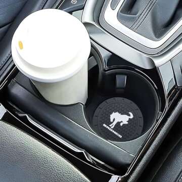 Durable Car Cup Holder Coaster for Ford Bronco Sport