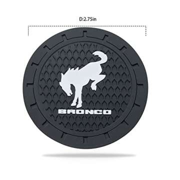Durable Car Cup Holder Coaster for Ford Bronco Sport