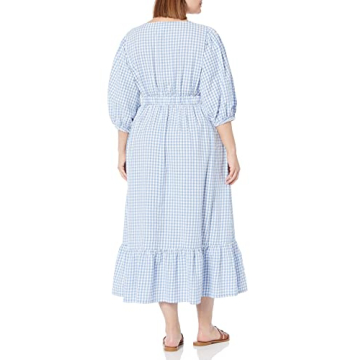 The Drop Women's Calie Puff Sleeve Maxi Dress - Summer Style