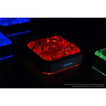 Alphacool Eisblock XPX CPU Waterblock - High Performance with Clear Acrylic Design