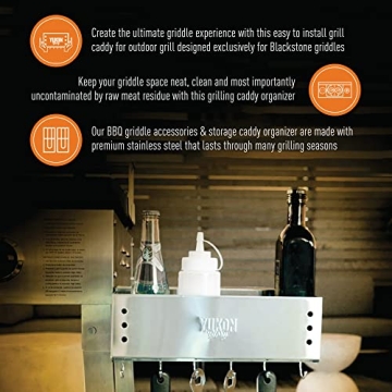 Yukon Glory Griddle Caddy for Blackstone Griddles