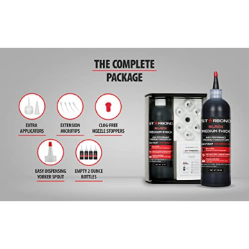 Premium STARBOND CA Super Glue for Woodworking Projects