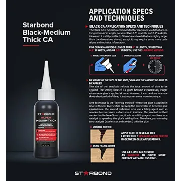 Premium STARBOND CA Super Glue for Woodworking Projects