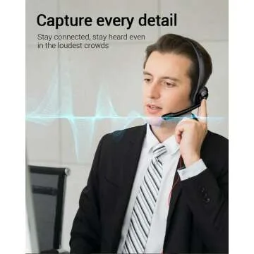NUBWO HW02 USB Computer Headset - Clear Sound & Microphone