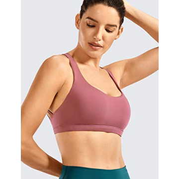 Stylish CRZ YOGA Strappy Sports Bra for Women