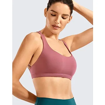 Stylish CRZ YOGA Strappy Sports Bra for Women