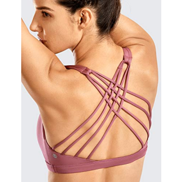 Stylish CRZ YOGA Strappy Sports Bra for Women