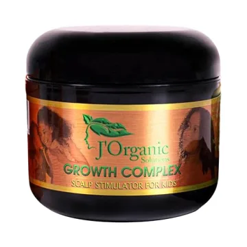 J'Organic Solutions Natural Kid's Hair Growth Stimulator - Moisturizing Hair Grease with Natural Oil...