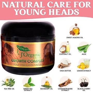 Natural Kid's Hair Growth Stimulator with Oils