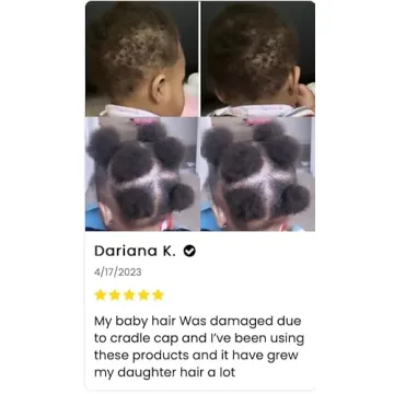Natural Kid's Hair Growth Stimulator with Oils