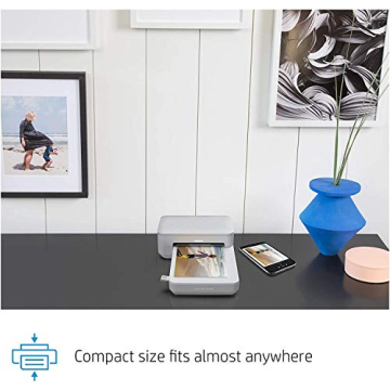 HP Sprocket Studio Printer for Vibrant 4x6 Photos