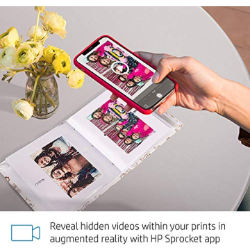 HP Sprocket Studio Printer for Vibrant 4x6 Photos