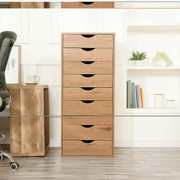 Naomi Home 9 Drawer Dresser - Stylish Storage Solution