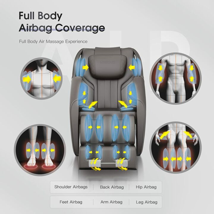 BOSSCARE Zero Gravity Massage Chair with Bluetooth
