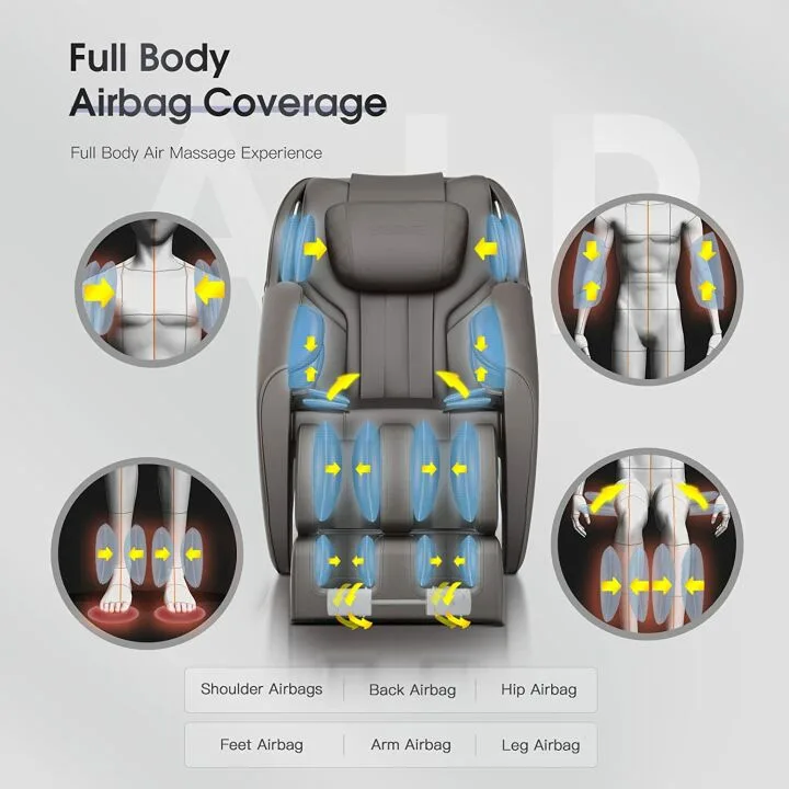 BOSSCARE Zero Gravity Massage Chair with Bluetooth