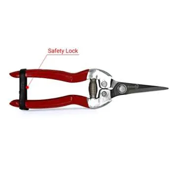 Sanung Pruning Shears Garden Tools Shears Lasting Sharp Labor-Saving for Trimming Plants Fruit Branches Shrub and Flower Suitable for Parks and Courtyard