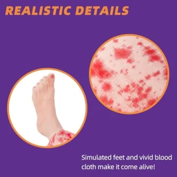 Kendane Grave Dead Victim Prop for Halloween Decor